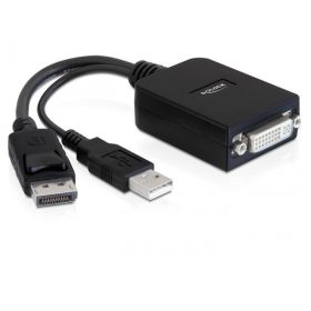   Delock DL61855 Displayport male -> DVI-I 24+5 female active adapter