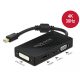 Delock Mini DisplayPort 1.2 adapter - VGA / HDMI / DVI / audio anya 4K passzív fekete (62073)
