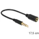 Delock sztereó jack Left-Right-Microphone-Ground --> Left-Right-Ground-Microphone (62498)