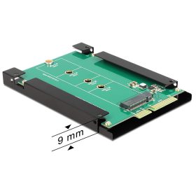 Delock 62552 konverter SATA 22 Pin > M.2 NGFF