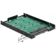 Delock 2.5" M.2 SSD beépítő ház (62590)