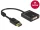 DeLock 62599 DisplayPort apa -> DVI anya adapter