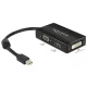 DeLock 62631 mini DisplayPort apa -> VGA / HDMI / DVI adapter