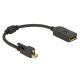 DeLock 62638 mini DisplayPort apa -> Displayport adapter