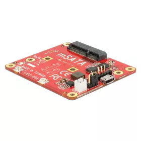   Delock Raspberry Pi átalakító USB Micro-B-csatlakozóhüvellyel > sebességű mSATA 6 Gb/s (62648)