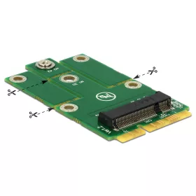 Delock Adapter MiniPCIe > M.2 NGFF (62654)