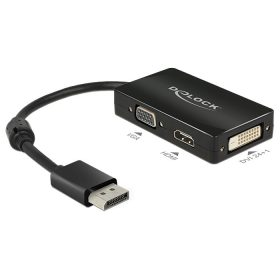 DeLock 62656 DisplayPort apa -> VGA / HDMI / DVI adapter
