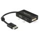 DeLock 62656 DisplayPort apa -> VGA / HDMI / DVI adapter