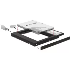 Delock 62669 beépítő keret laptophoz fekete