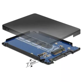 Delock M.2 NGFF 2.5" beépítő keret (62688)