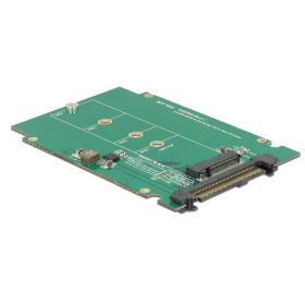  Delock 2.5 -os átalakító U.2 SFF-8639 > M.2 NGFF NVMe M aljzat