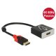 Delock Adapter Displayport 1.2-dugós csatlakozó > HDMI-csatlakozóhüvely 4K 60 Hz passzív fekete