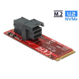Delock Adapter M.2 M nyílás > SFF-8643 NVMe