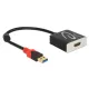 Delock adapter USB-A csatlakozódugóval - HDMI csatlakozóhüvellyel (62736)