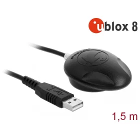   Navilock GNSS UDR BEIDOU GALILEO GLONASS GPS NL-82002U u-blox NEO-M8U USB Type-A csatlakozó 1,5