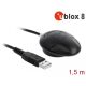 Navilock GNSS UDR BEIDOU GALILEO GLONASS GPS NL-82002U u-blox NEO-M8U USB Type-A csatlakozó 1,5