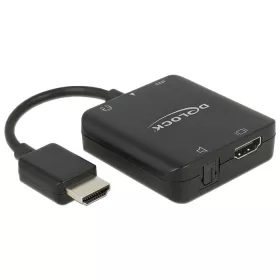 Delock HDMI-hangkivonatoló, 4K, kompakt