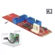 Delock Átalakító, M.2 aljzat B+M nyílással, csatlakozódugó > 2 x USB 3.0-s csatlakozósor (62843)