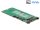 Delock Átalakító U.2 SFF-8639 NVMe / SATA 22 tus > 1 x M.2 M aljzat (62864)