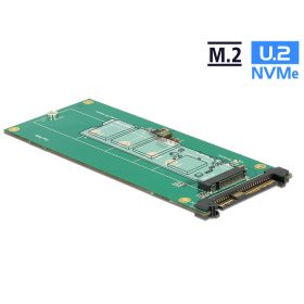   Delock Átalakító U.2 SFF-8639 NVMe > 1 x M.2 M aljzat (62865)