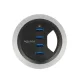 Delock 4 porttal rendelkező asztali USB 3.0 elosztó