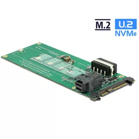   Delock Átalakító U.2 SFF-8639 / SFF-8643 NVMe > 1 x M.2 M aljzat (62945)