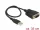 Delock USB 2.0 A-típusú > 1 x soros RS-232 DB9 apa kábel 45cm  (62958)