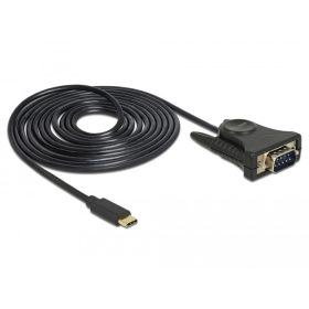Delock Adapter, USB Type-C  > 1 db soros DB9 RS-232