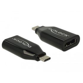   Delock 62978 USB Type-C apa > HDMI anya adapter (DP váltakozó mód) 4K 60 Hz