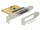 Delock PCI Express Kártya > 2 x nagy sebességu 921K, RS-232 ESD védelem (62996)