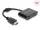 Delock Adapter HDMI-dugós csatlakozó - USB Type-C -csatlakozóhüvely (DP Alt Mode) 4K 60 Hz