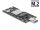 Delock USB 3.0 átalakító, A-típusú csatlakozóval - M.2 B kulcs, SIM-nyílással (63166)