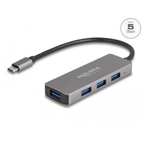 DeLock 4 portos USB 3.2 Gen 1 Hub (63173)