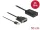 Delock Adapter DVI-dugós csatlakozó > DisplayPort 1.2-csatlakozóhüvely fekete 4K-hez HDR funkcióval (63189)