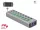 Delock USB 3.2 Gen 1 hub 7 porttal valamint 1 gyorstöltő porttal és 1 USB-C  PD 3.0 porttal kapcsoló