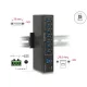 Delock Külso ipari hub 7 x USB 3.0 A-típusú 15 kV ESD védelemmel