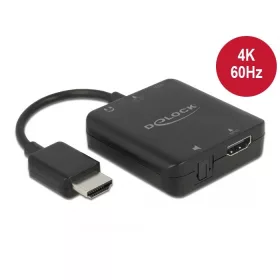 Delock HDMI-hangkivonatoló, 4K 60 Hz, kompakt