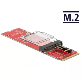   Delock Átalakító M.2 kulcs M apa > M.2 kulcs E csatlakozóhely USB és PCIe modulokhoz