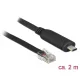 Delock Adapter USB 2.0 C-típusú apa > 1 x soros RS-232 RJ45 apa 2,0 m