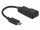 Delock Adapter USB Type-C  csatlakozódugóval > VGA csatlakozóhüvellyel (DP váltakozó mód) (63923)