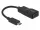Delock Adapter USB Type-C  csatlakozódugóval > VGA csatlakozóhüvellyel (DP váltakozó mód) (63923)