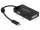 Delock Type-C -> VGA / HDMI / DVI adapter fekete (63925)