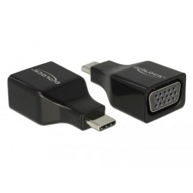 Delock USB Type-C adapter VGA-hoz (DP Alt Mode)