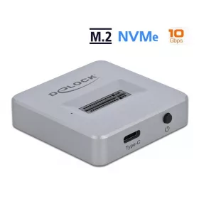 Delock M.2 NVMe PCIe SSD dokkoló szürke (64000)