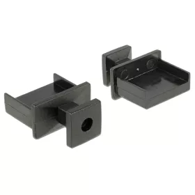 Delock USB Type-A anya csatlakozóvédő 10db fekete (64009)