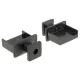 Delock USB Type-A anya csatlakozóvédő 10db fekete (64009)