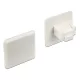 Delock 64019 RJ45 kimenethez porvédő 10 darab fehér