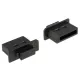 Delock Displayport típusú kimenethez porvédő 10 db fekete (64025)