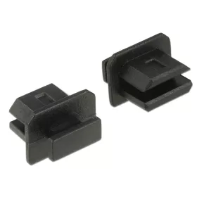   Delock Porvédő mini Displayport típusú kimenethez fogantyúval 10 db fekete