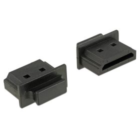   Delock 64029 HDMI-A kimenethez porvédő fogantyúval 10 db fekete